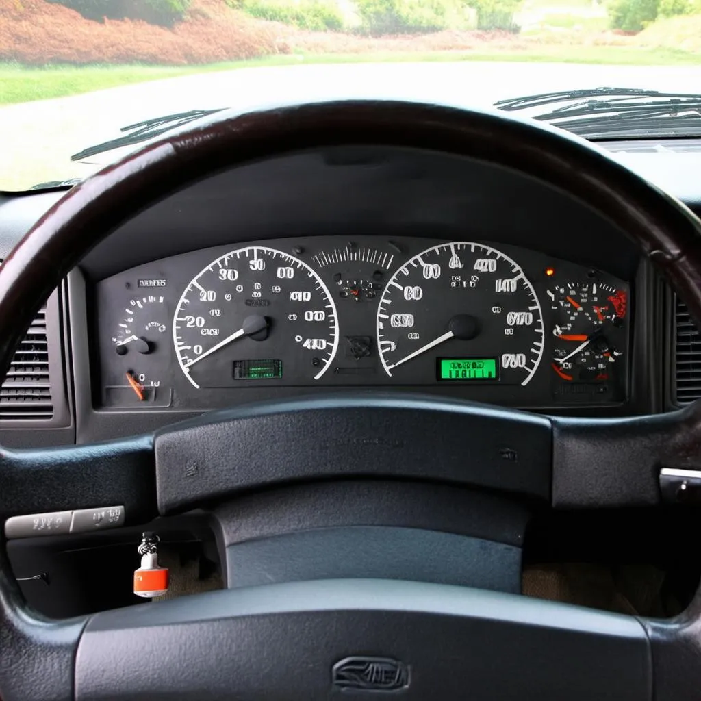 Mercury Sable dashboard