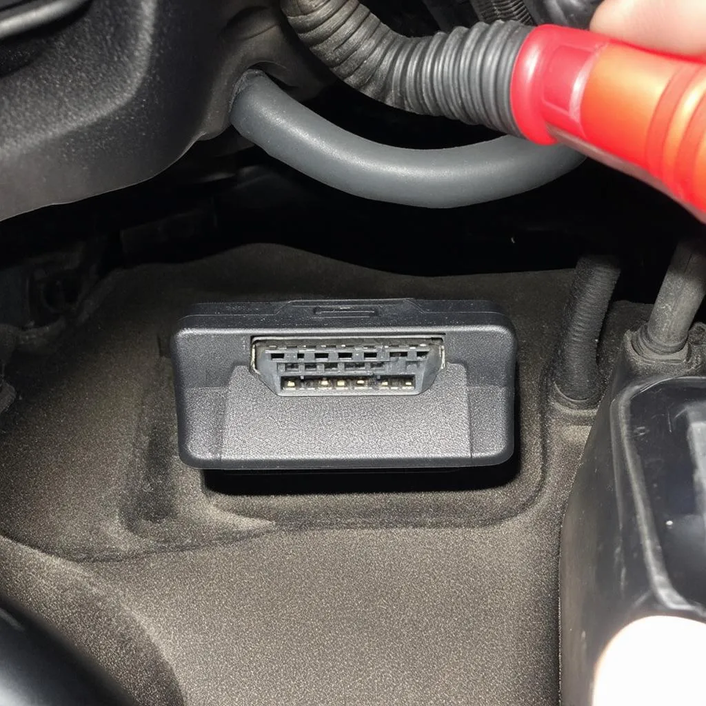 Ford Focus 1999 OBD Location