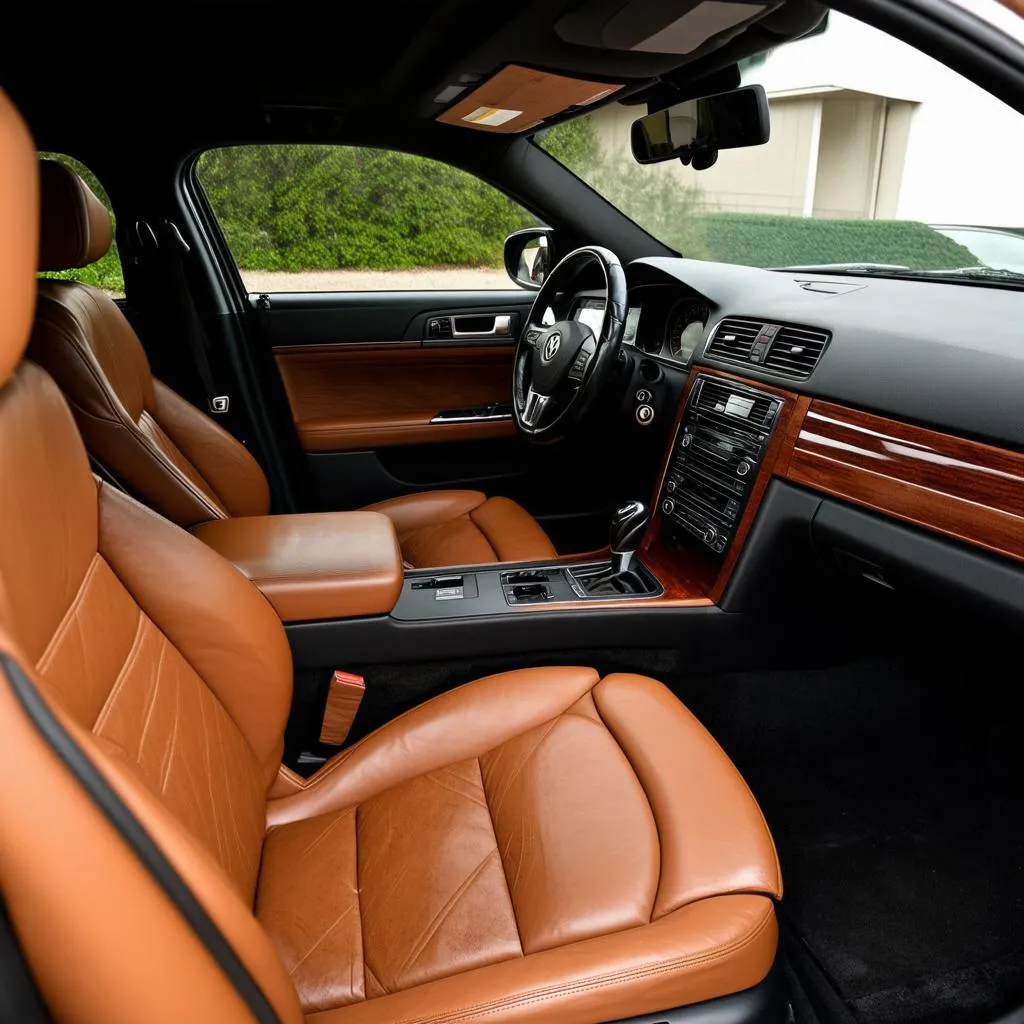 Luxurious Interior of Touareg V10