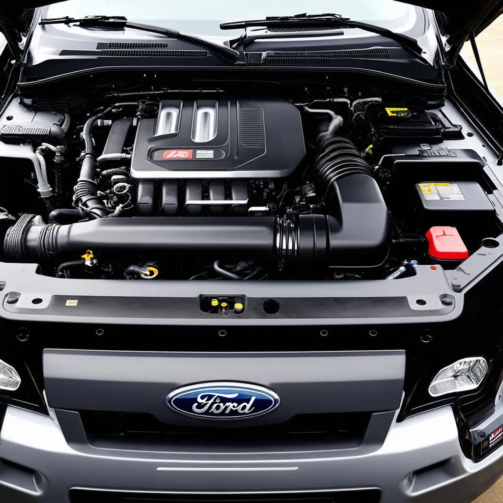 Ford Ranger 2011 engine bay