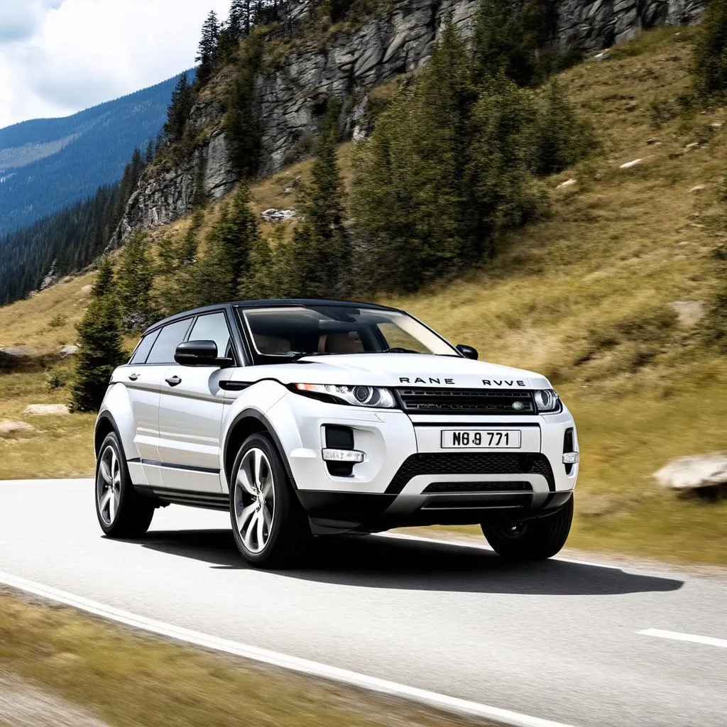 Driving a 2013 Evoque