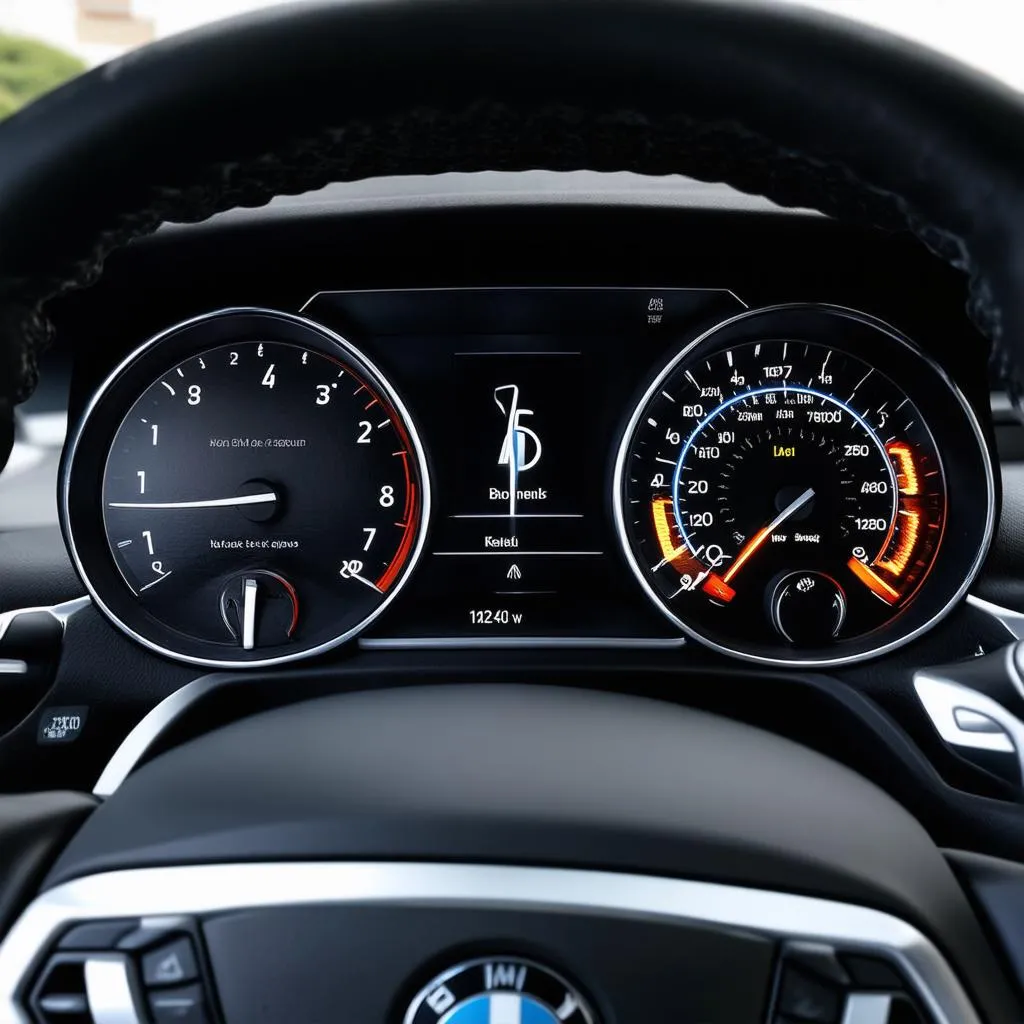 BMW X5 dashboard