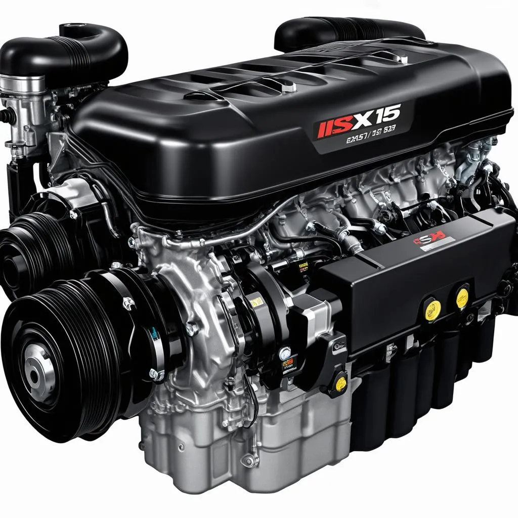 Diagramme du moteur ISX15