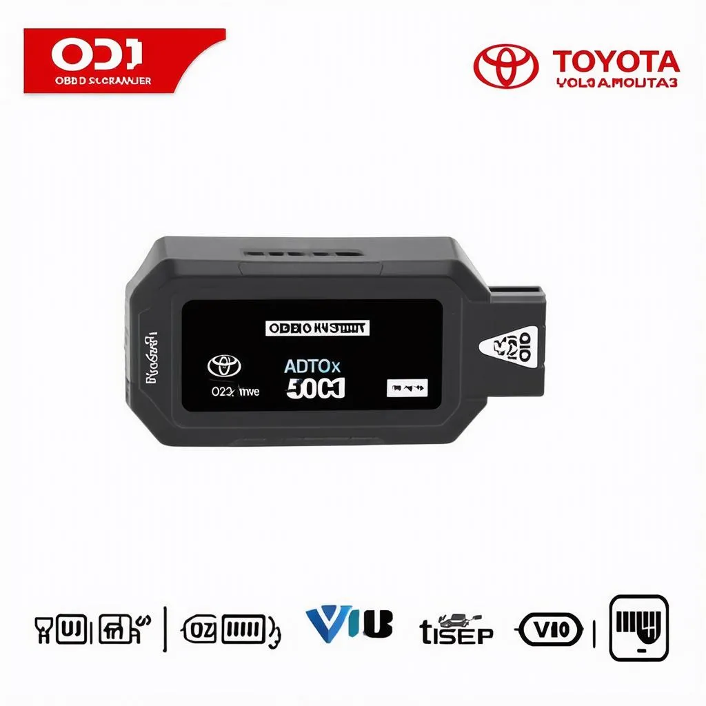 Scanner OBD1 professionnel pour Toyota