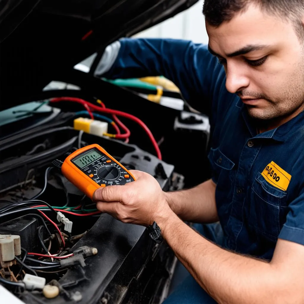 Car Wiring Harness Inspection