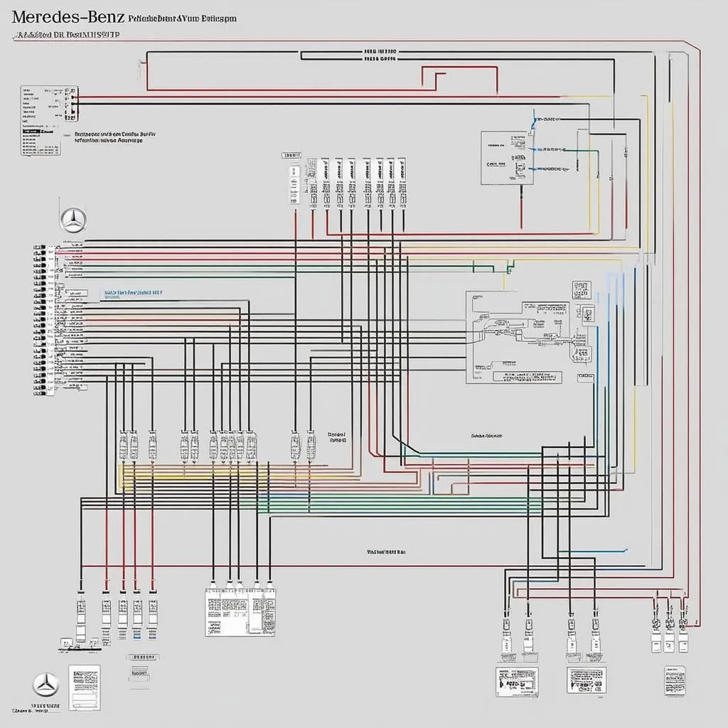 Schéma électrique Mercedes