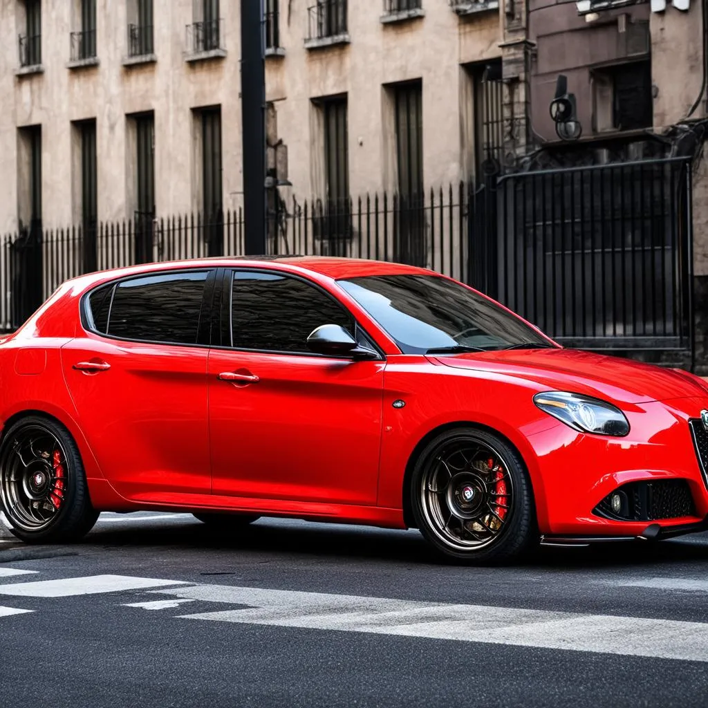 Alfa Romeo Giulietta Modified Exterior