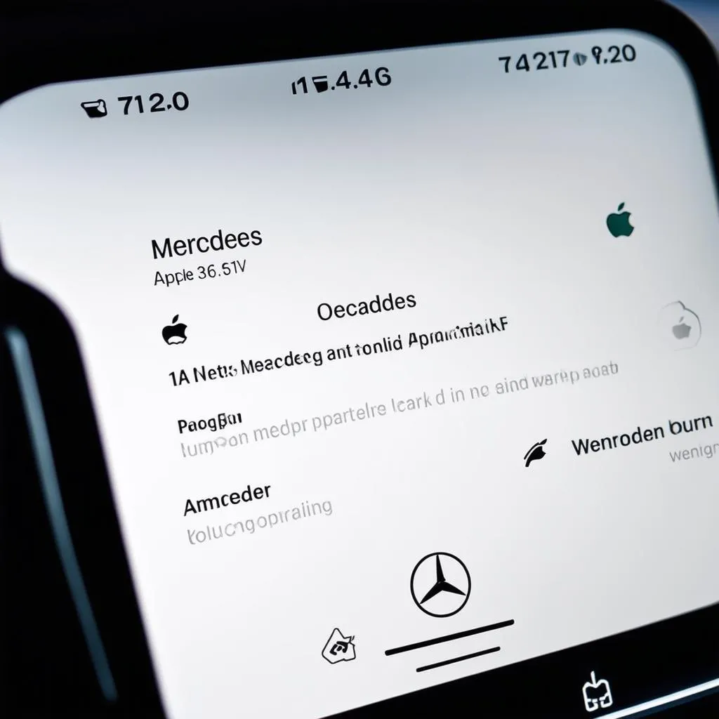 Apple CarPlay OBD Mercedes interface