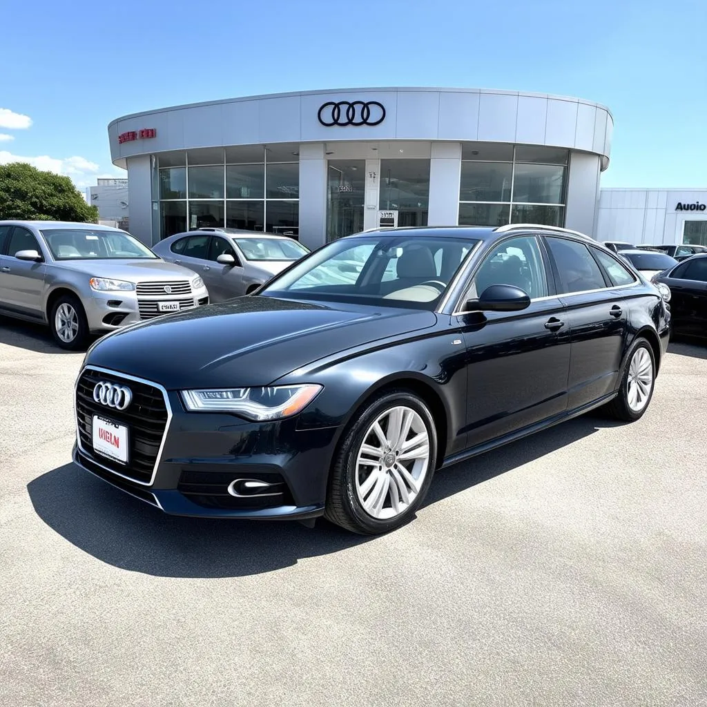 Audi A6 TDI used car at a dealership