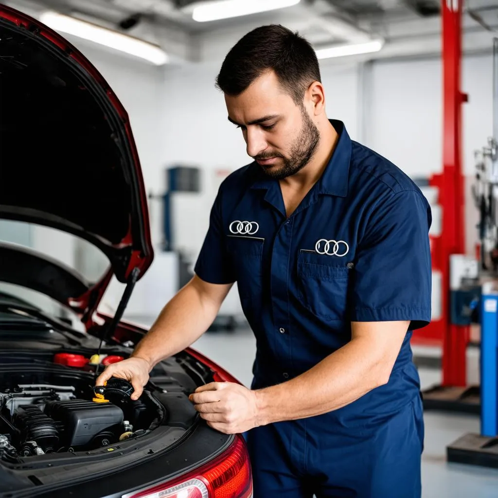 Audi mechanic