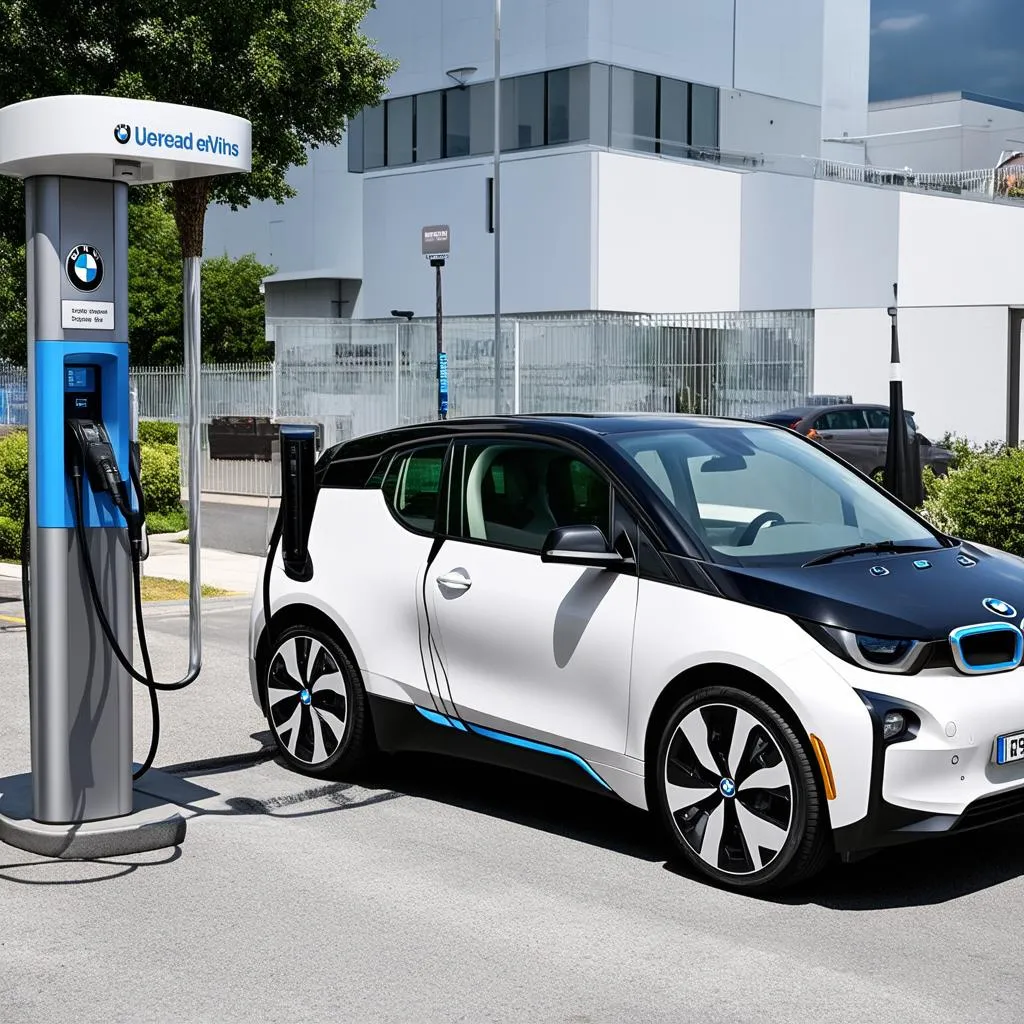 BMW i3 charging