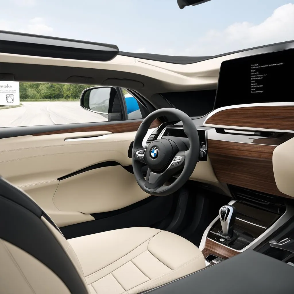 BMW i3 interior