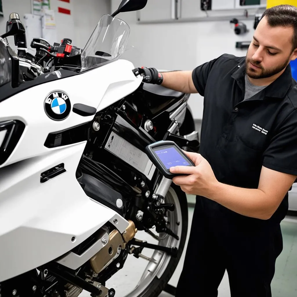 BMW Motorcycle Mechanic