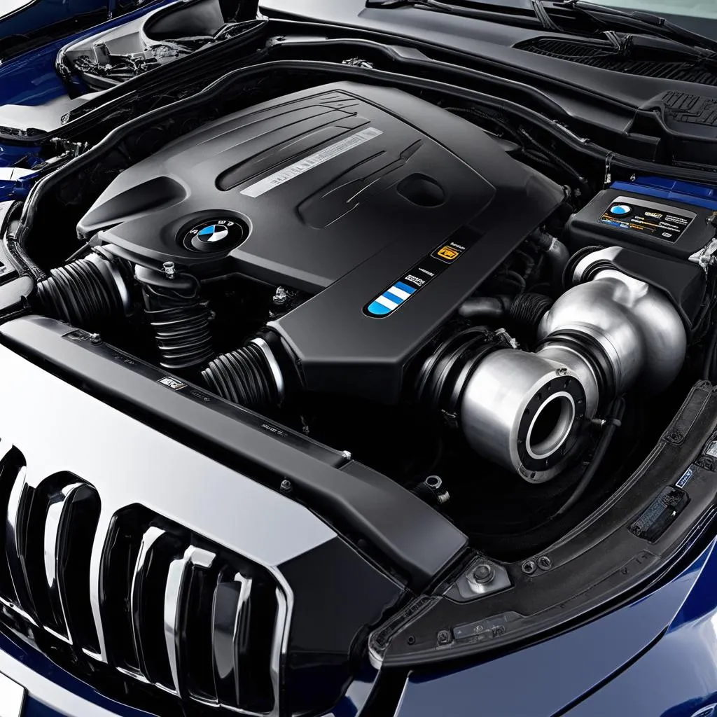 BMW X5 Twin Turbo Engine