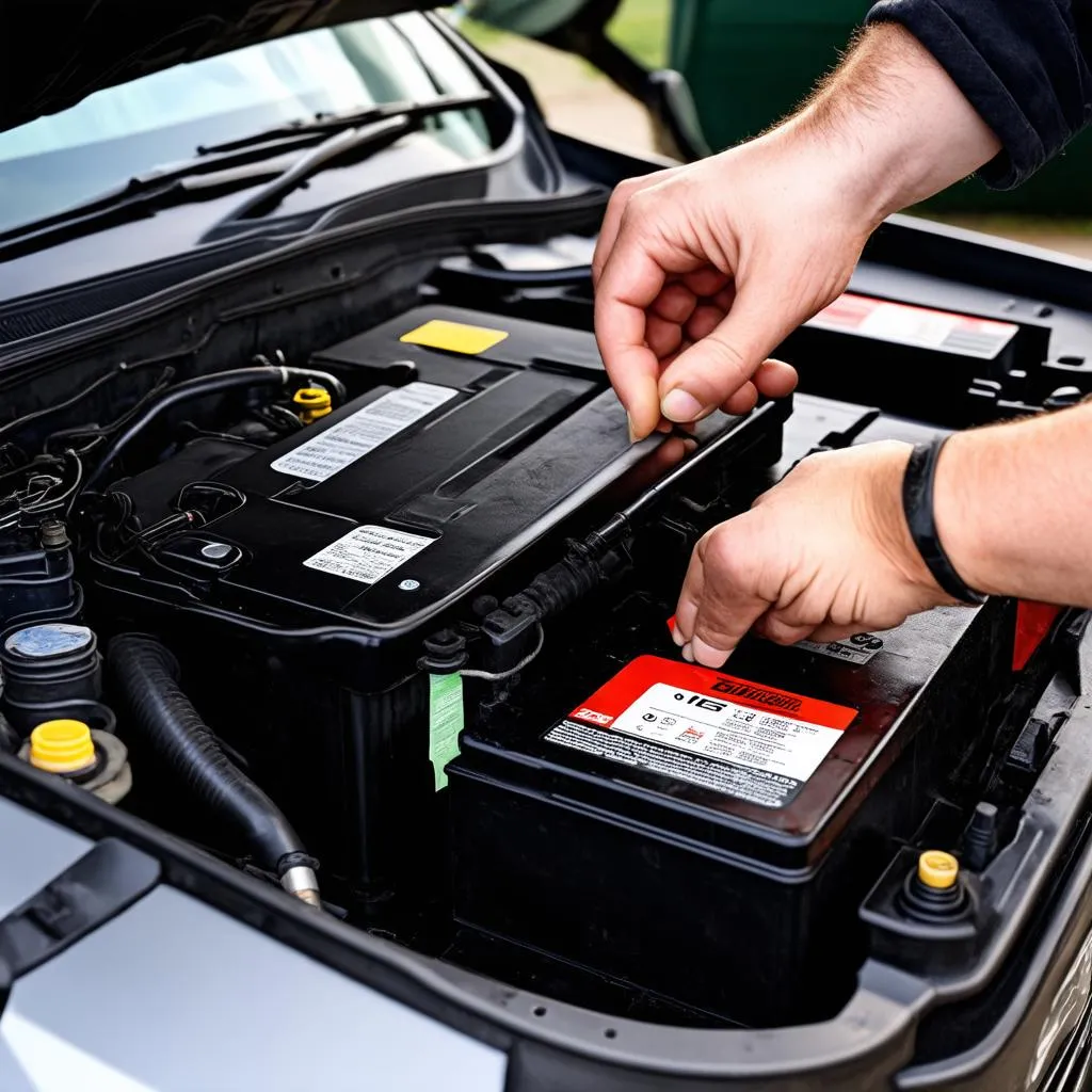 car battery replacement