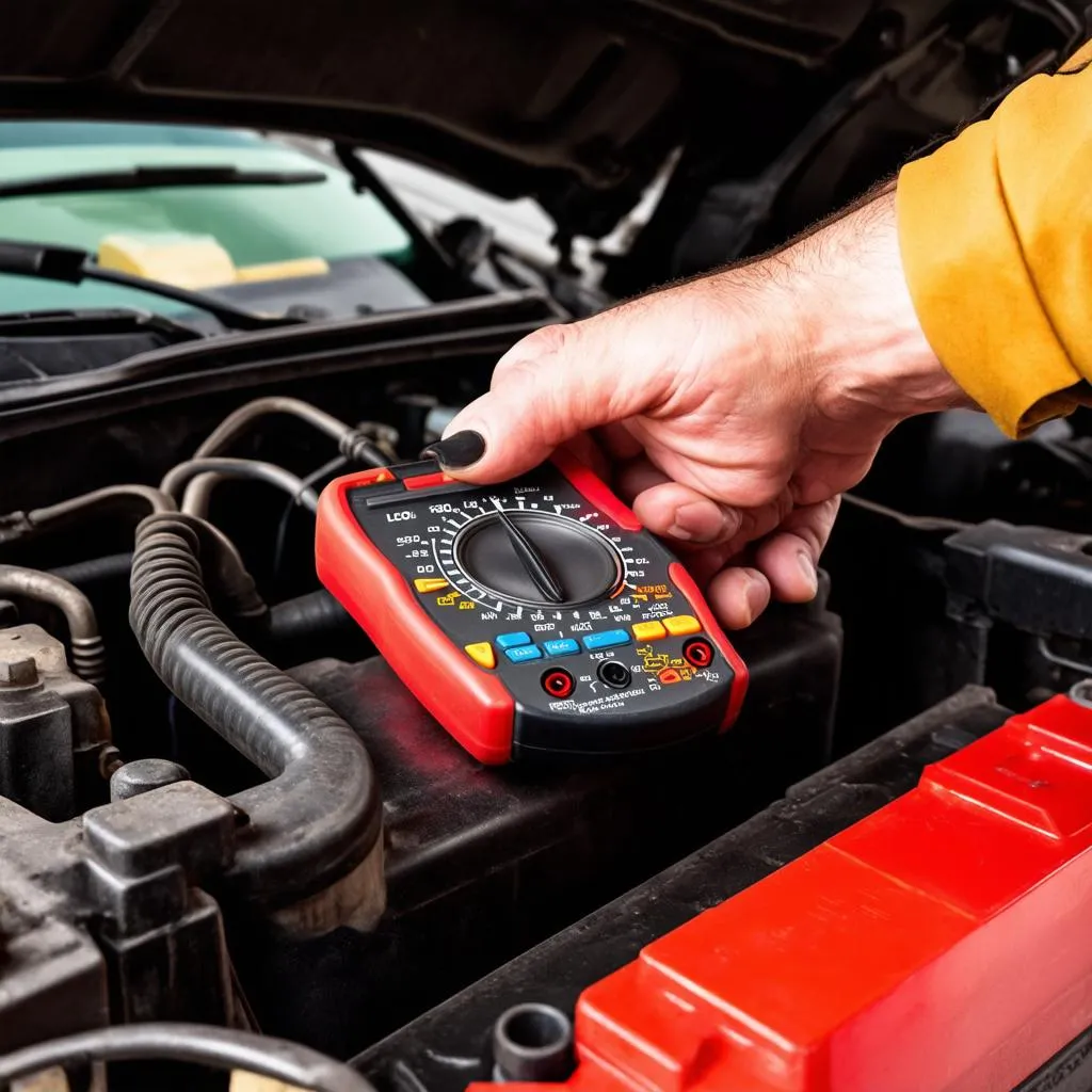 Car battery check