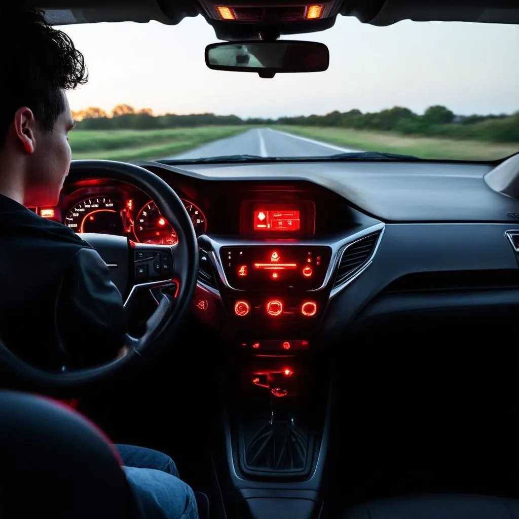 car dashboard