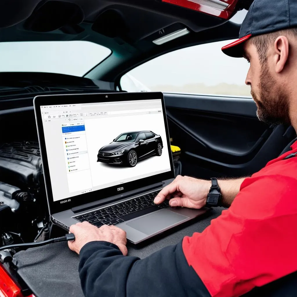 Logiciel de diagnostic automobile