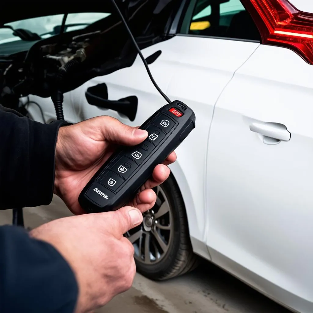 Programmation de clé de voiture