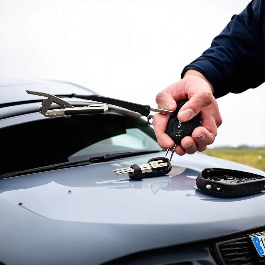 Car key repair