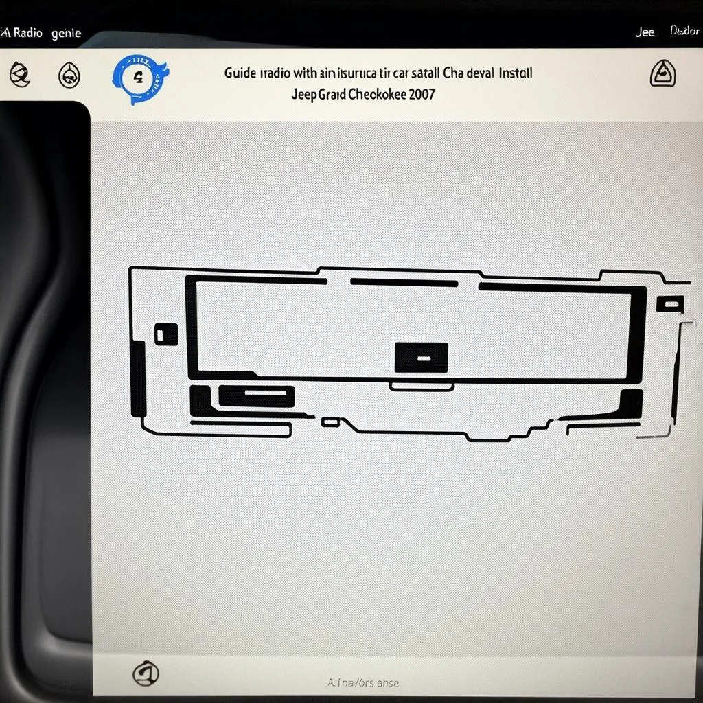 Car radio installation guide