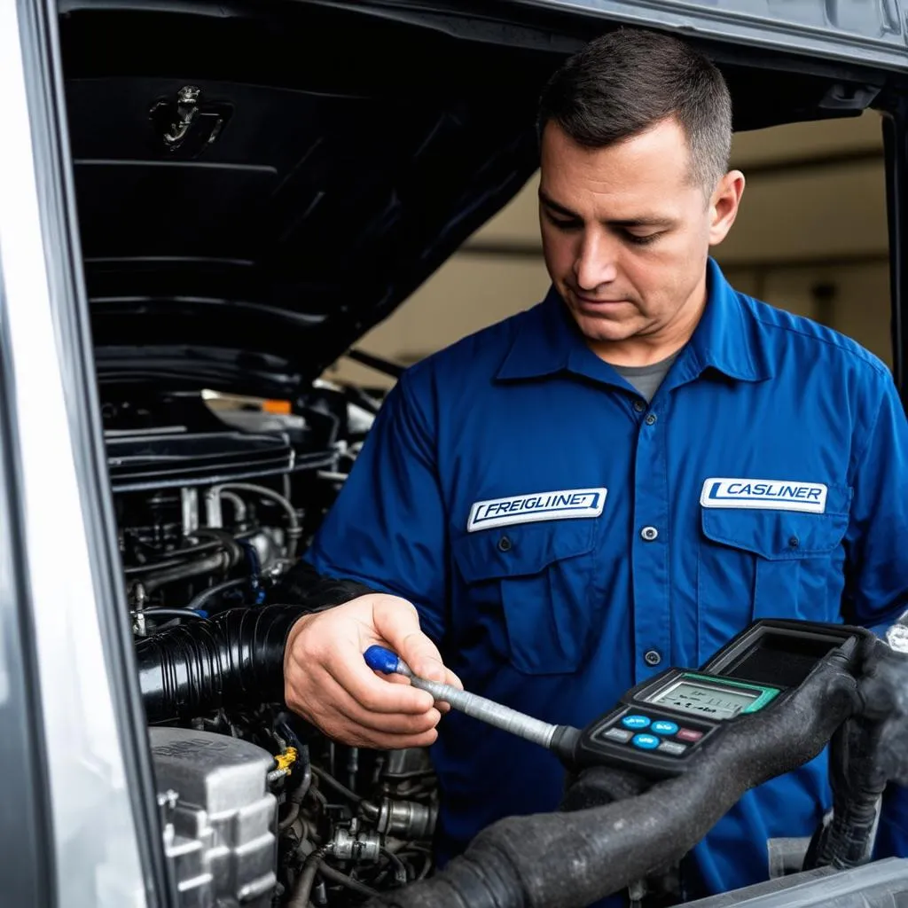 Cascadia engine repair