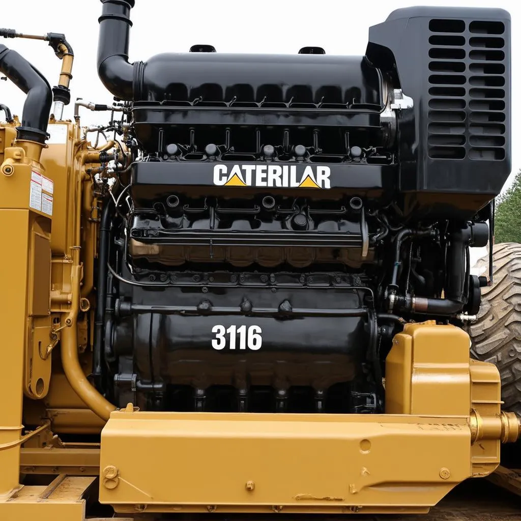 Moteur Caterpillar 3196