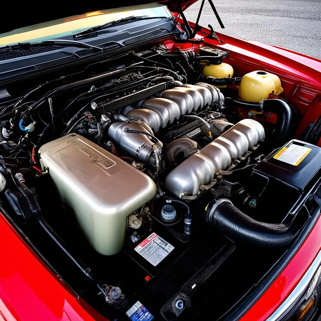 Dodge Ram 1995 Engine Bay