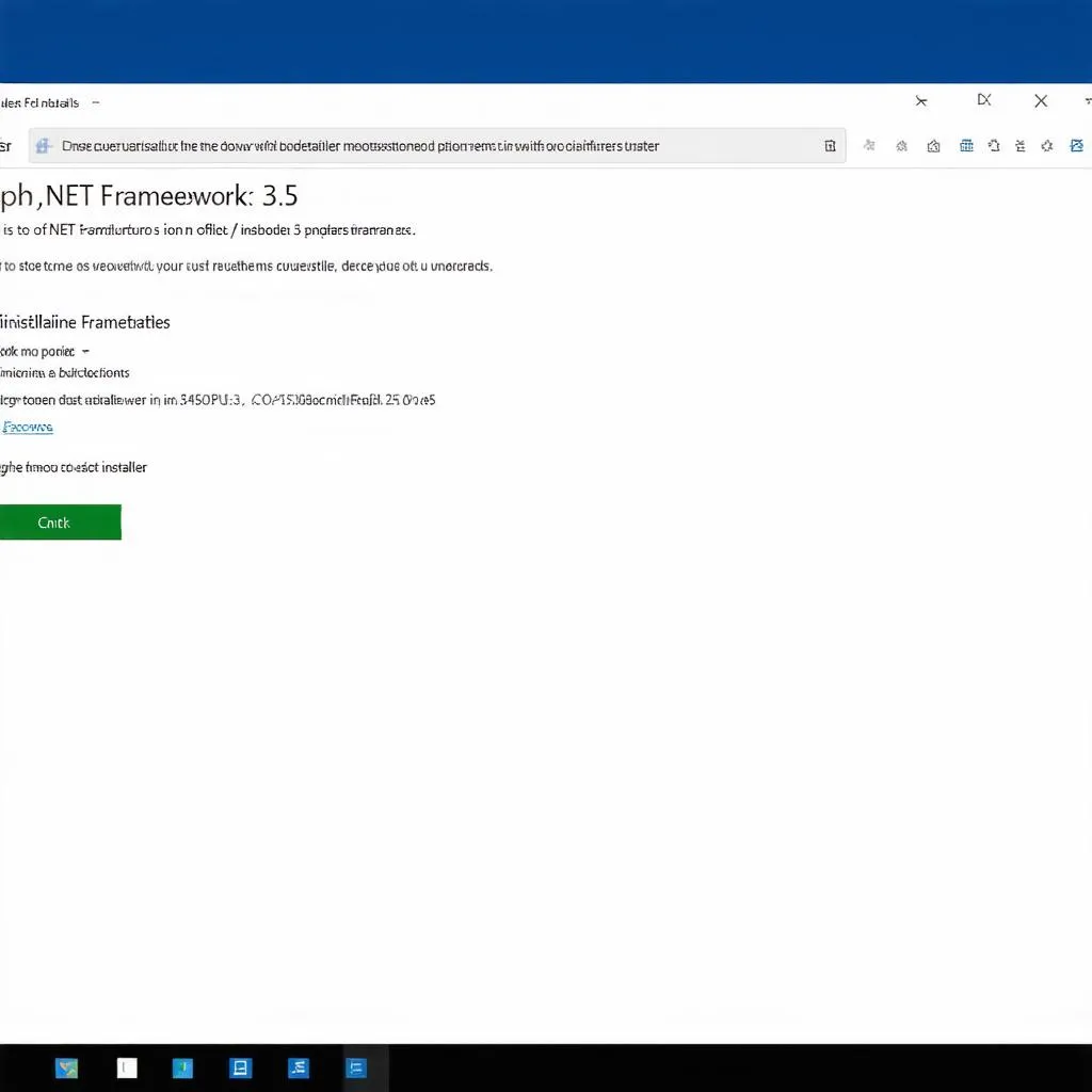 Installateur hors ligne de .NET Framework 3.5