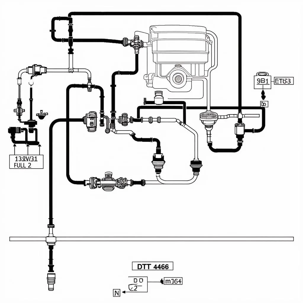 Système d'alimentation en carburant DT466