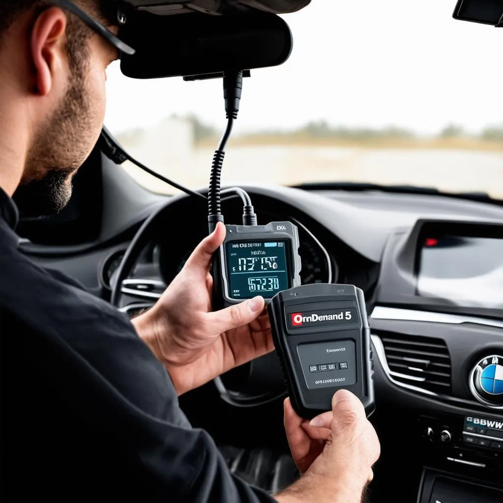 Diagnostic d'une voiture européenne