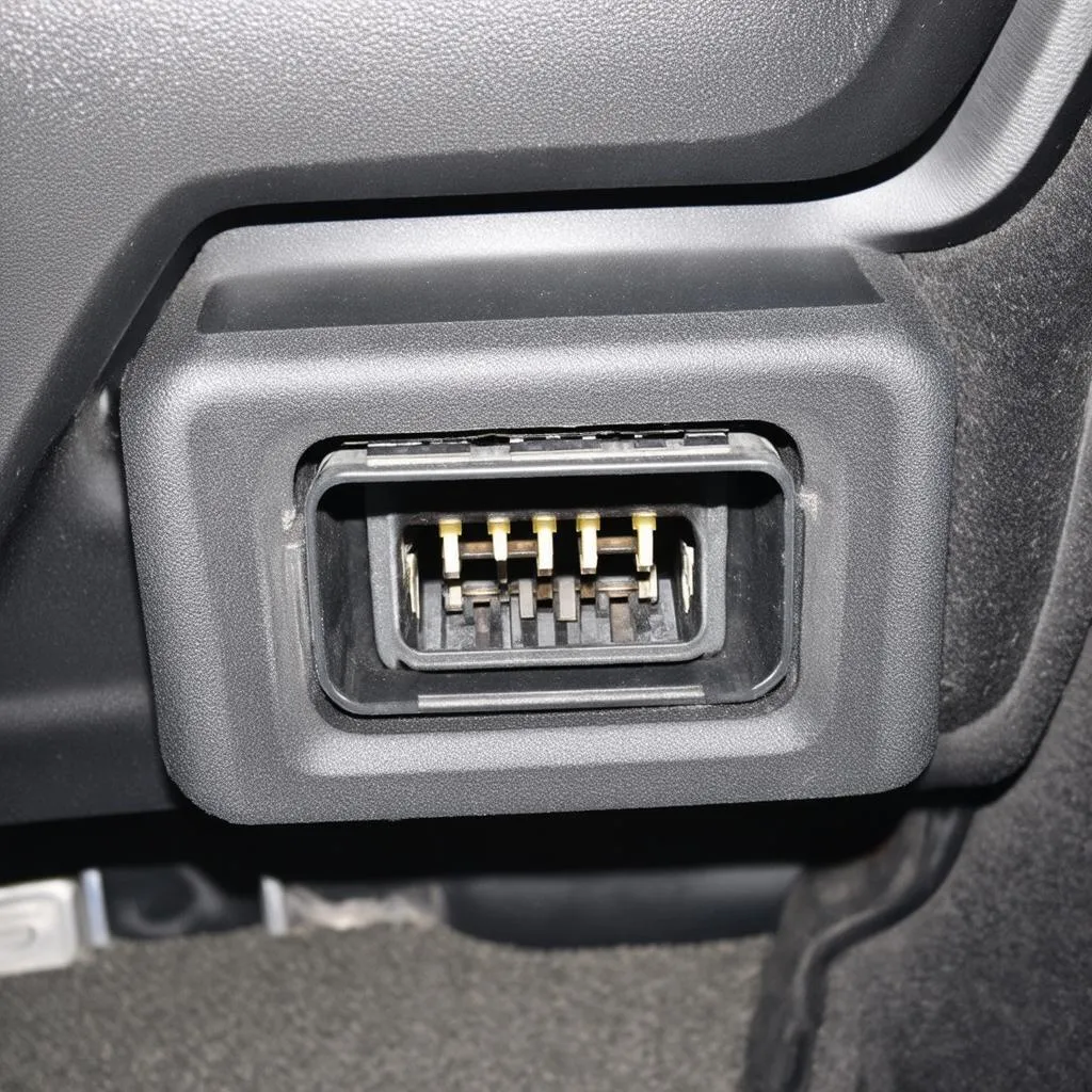 Emplacement de la prise OBD Fiat Ducato