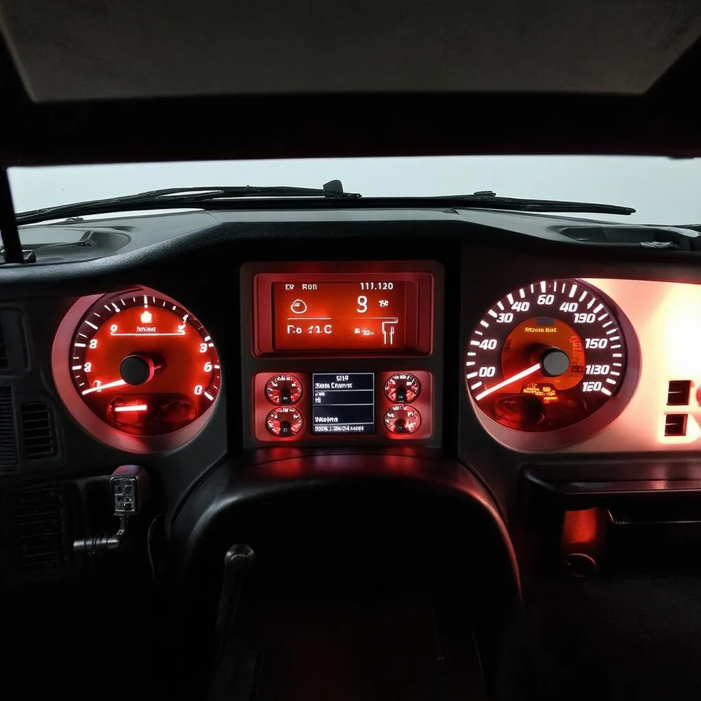 Freightliner Cascadia Dashboard