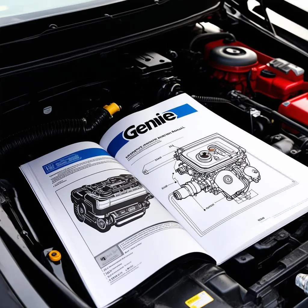 Car repair using Genie service manual