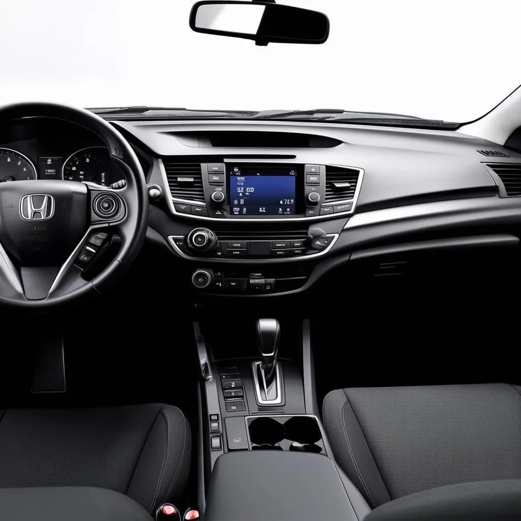 Intérieur d'une Honda Civic