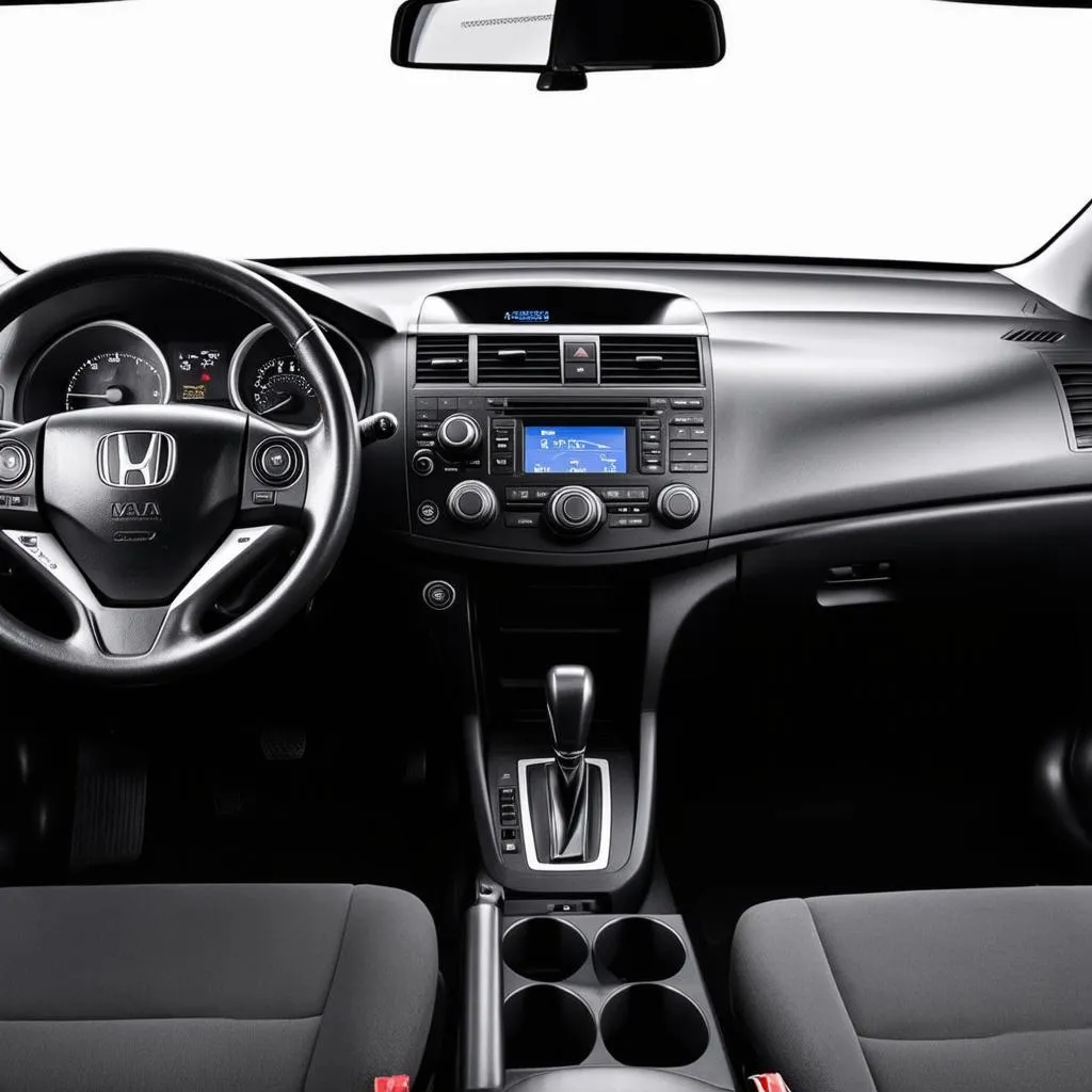 Honda CRV interior