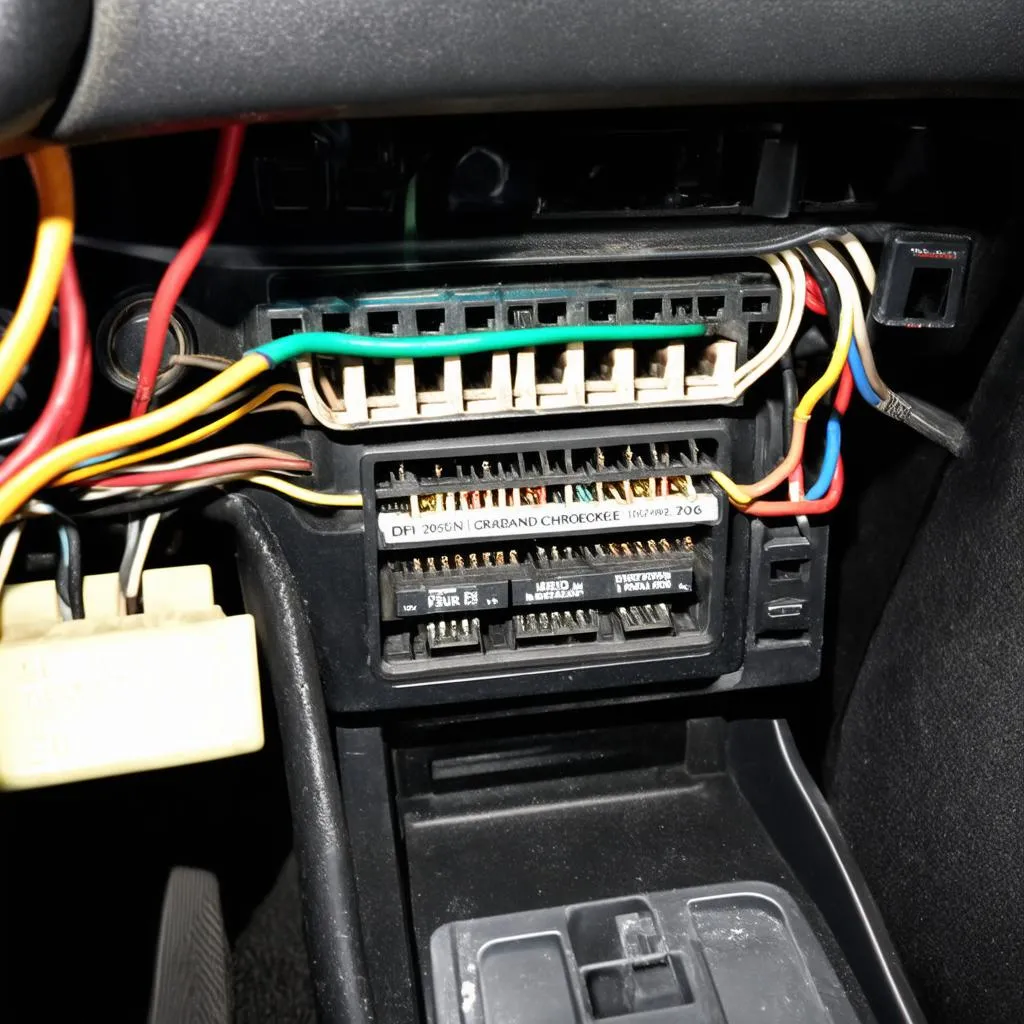 Schéma de câblage autoradio Jeep Grand Cherokee