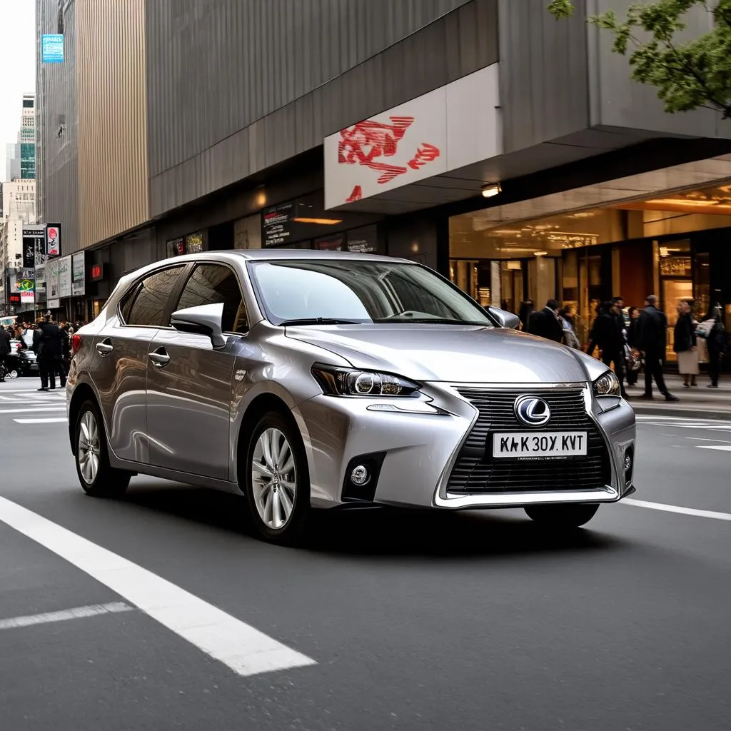 Lexus CT200h City Driving