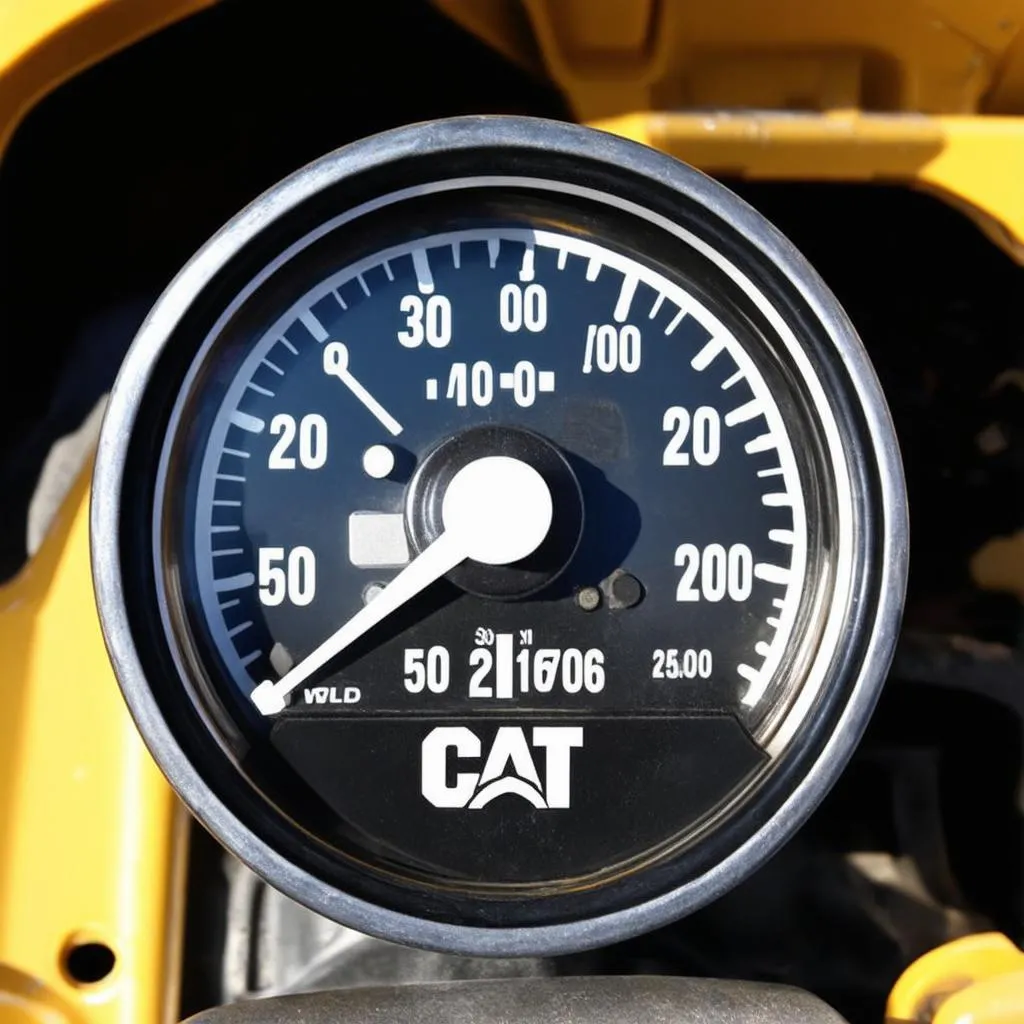 Low Oil Pressure Gauge