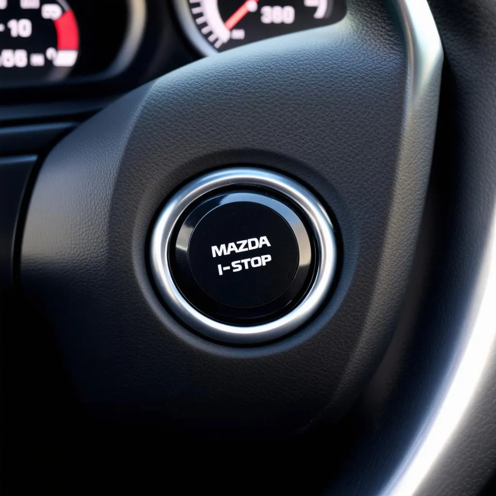 Bouton i-Stop Mazda