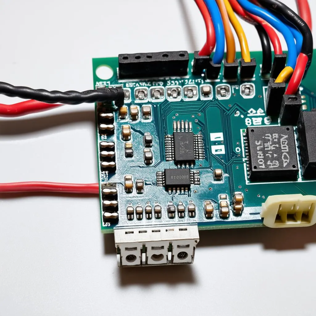 MED17 ECU circuit board