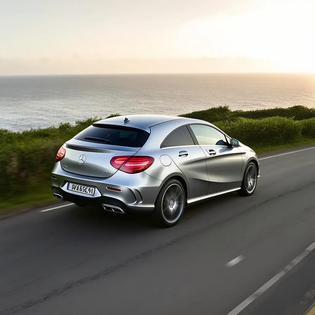 Mercedes A207 road trip