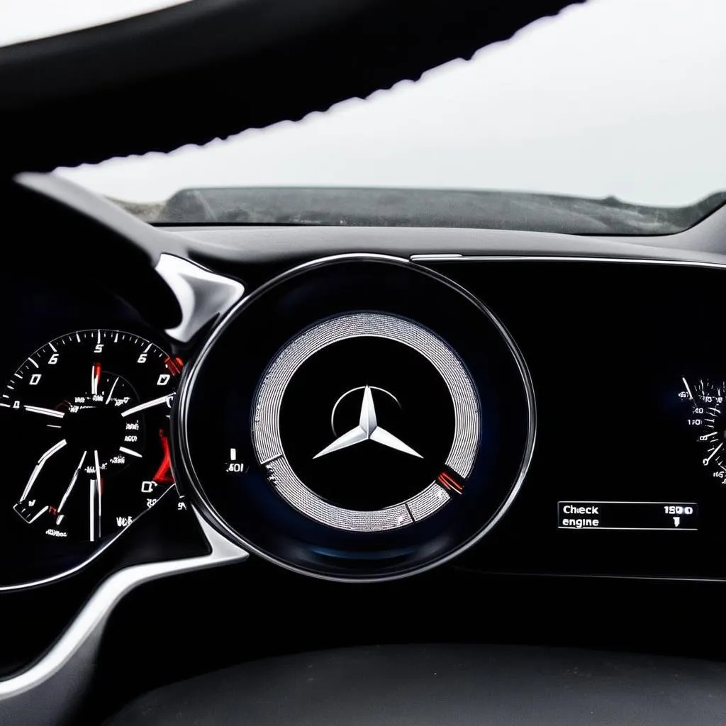 Mercedes C250 Dashboard