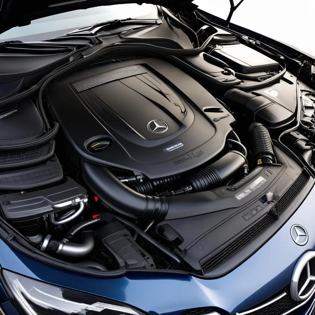 Mercedes C350 Engine