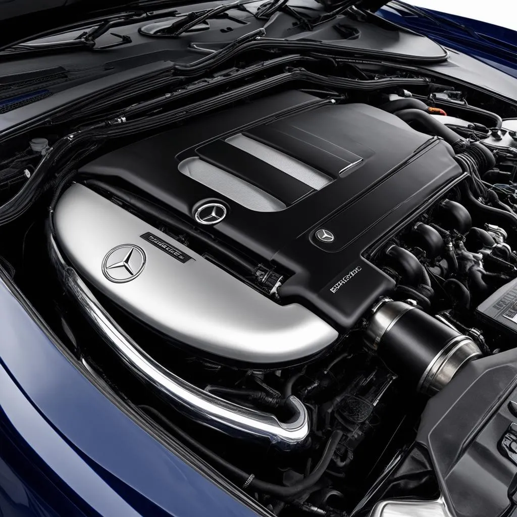 Mercedes S600 engine