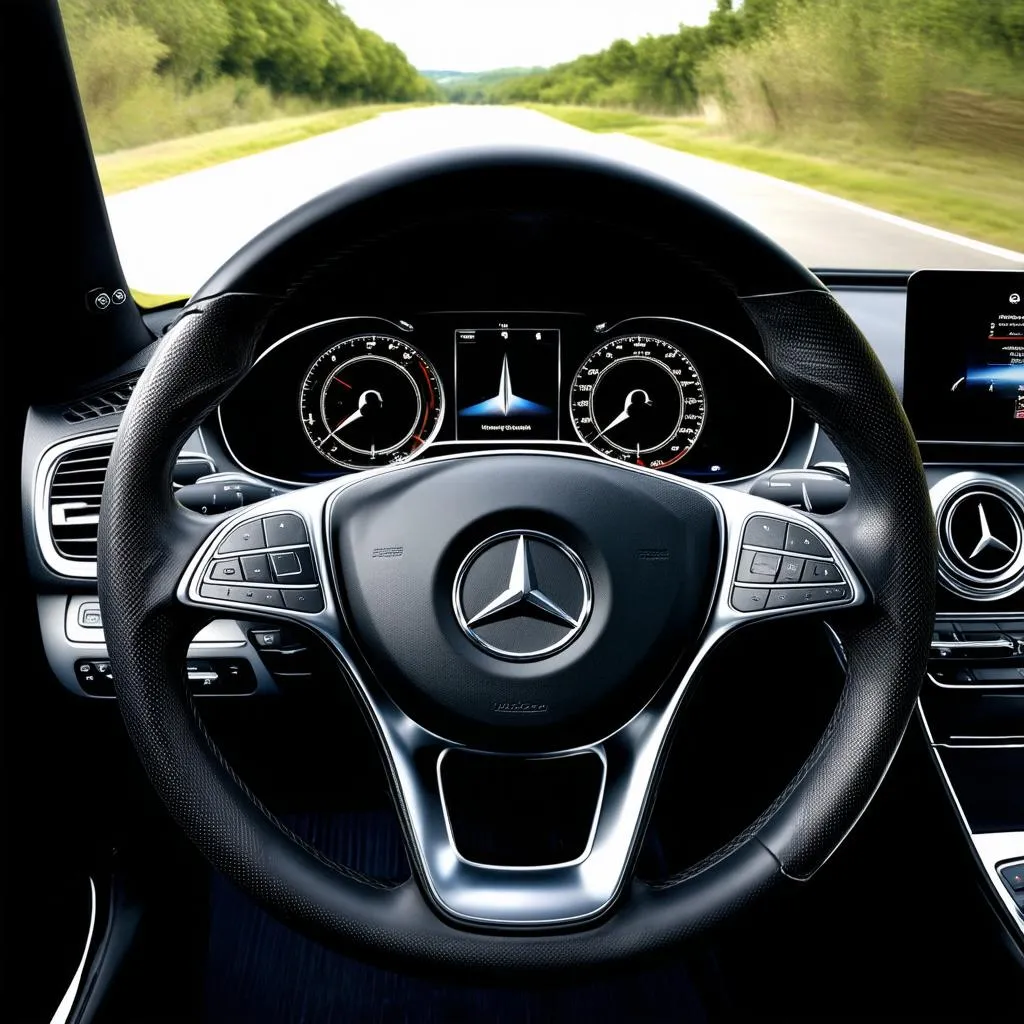 Vibrations au volant d'une Mercedes