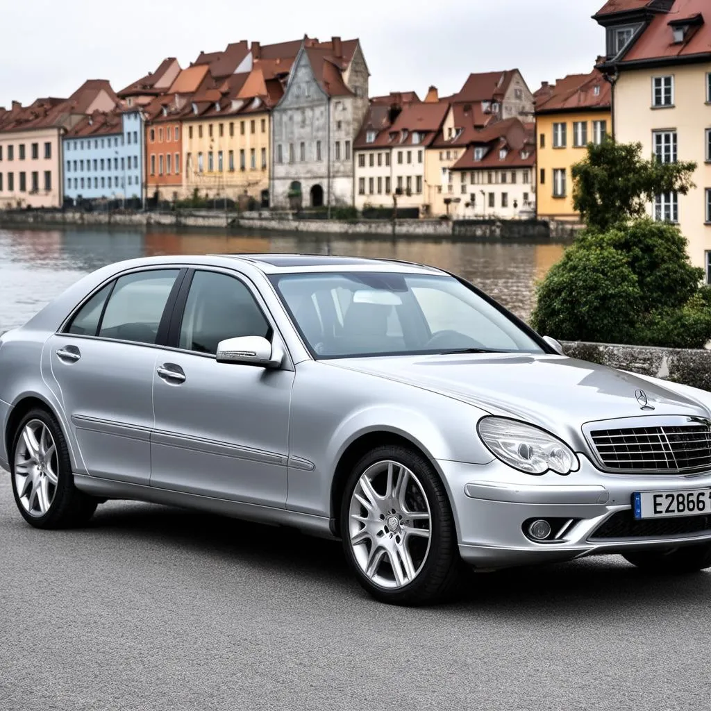 Mercedes W211 E500 exterior