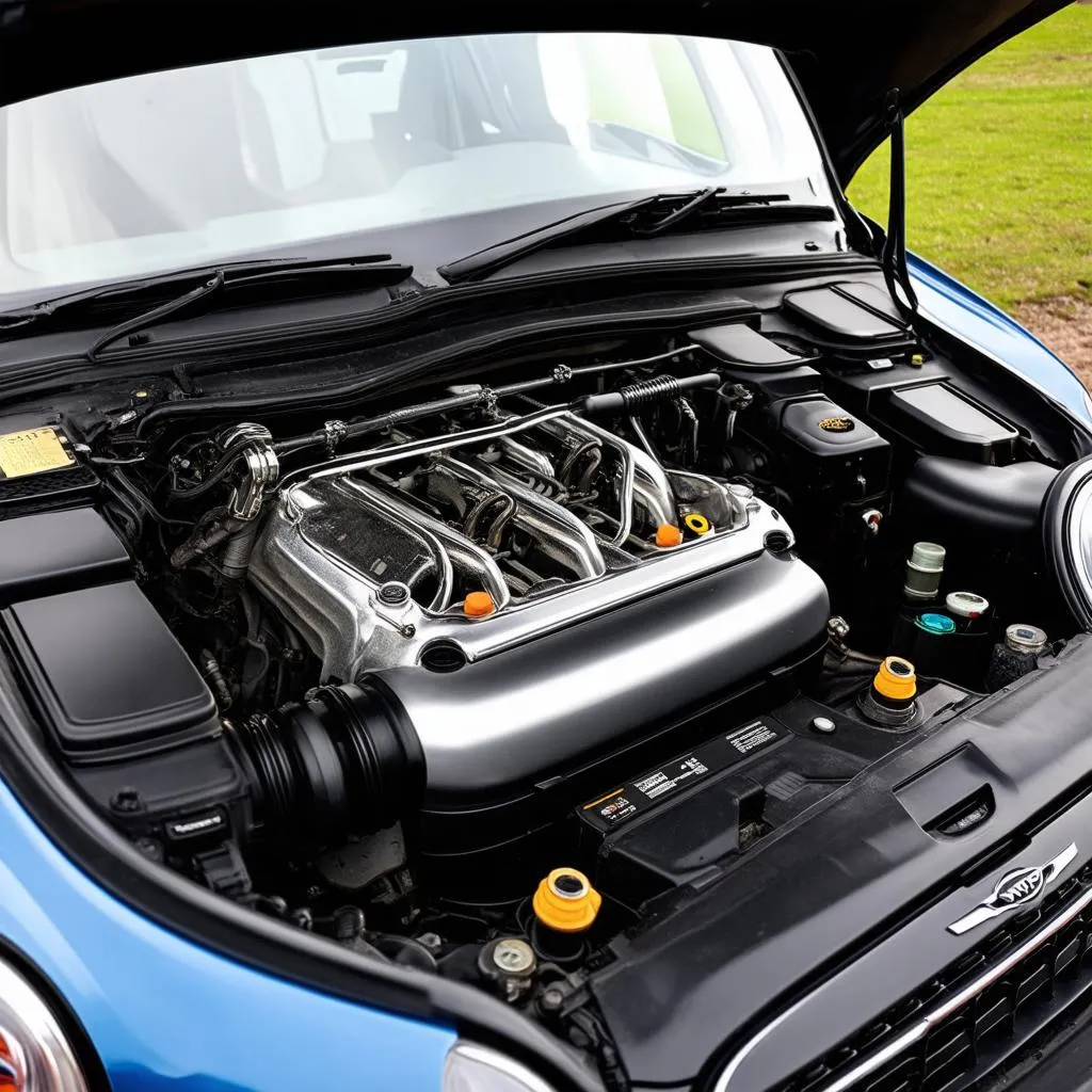 Moteur de Mini Cooper