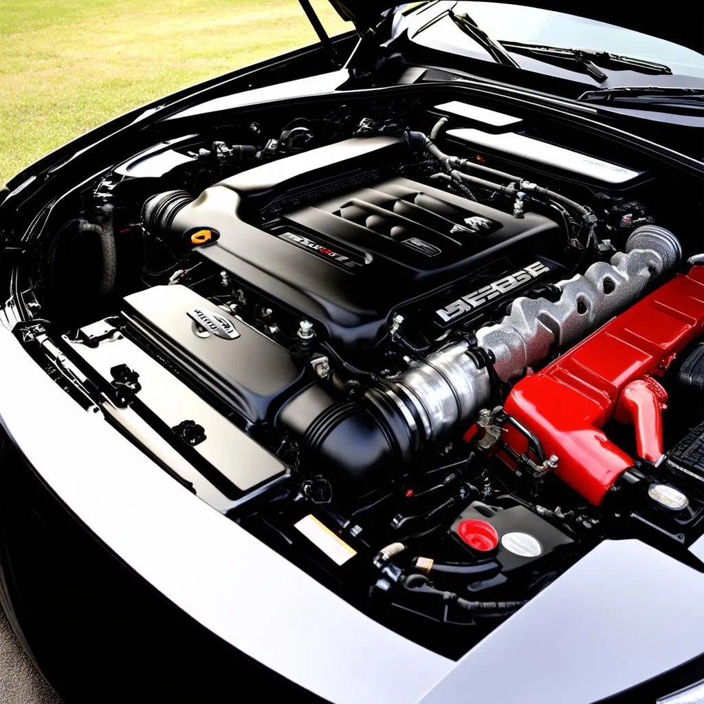 Nissan 350Z tuned engine