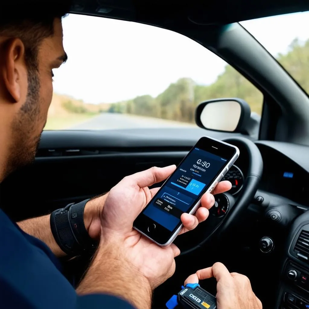 Utilisation de l'application OBD